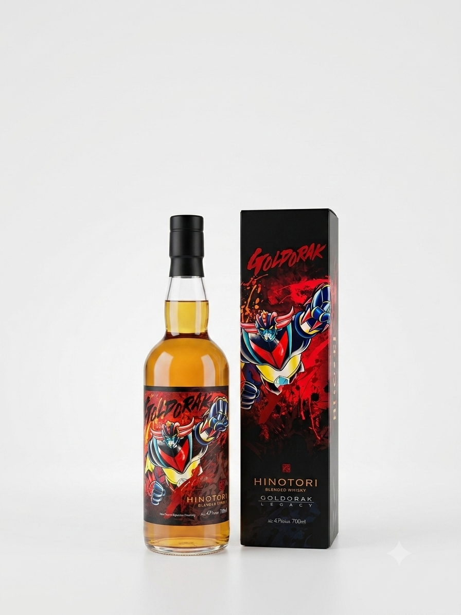 Hinotori Blended Whisky – Goldorak Legacy Edition (70 cl - 47% vol.)