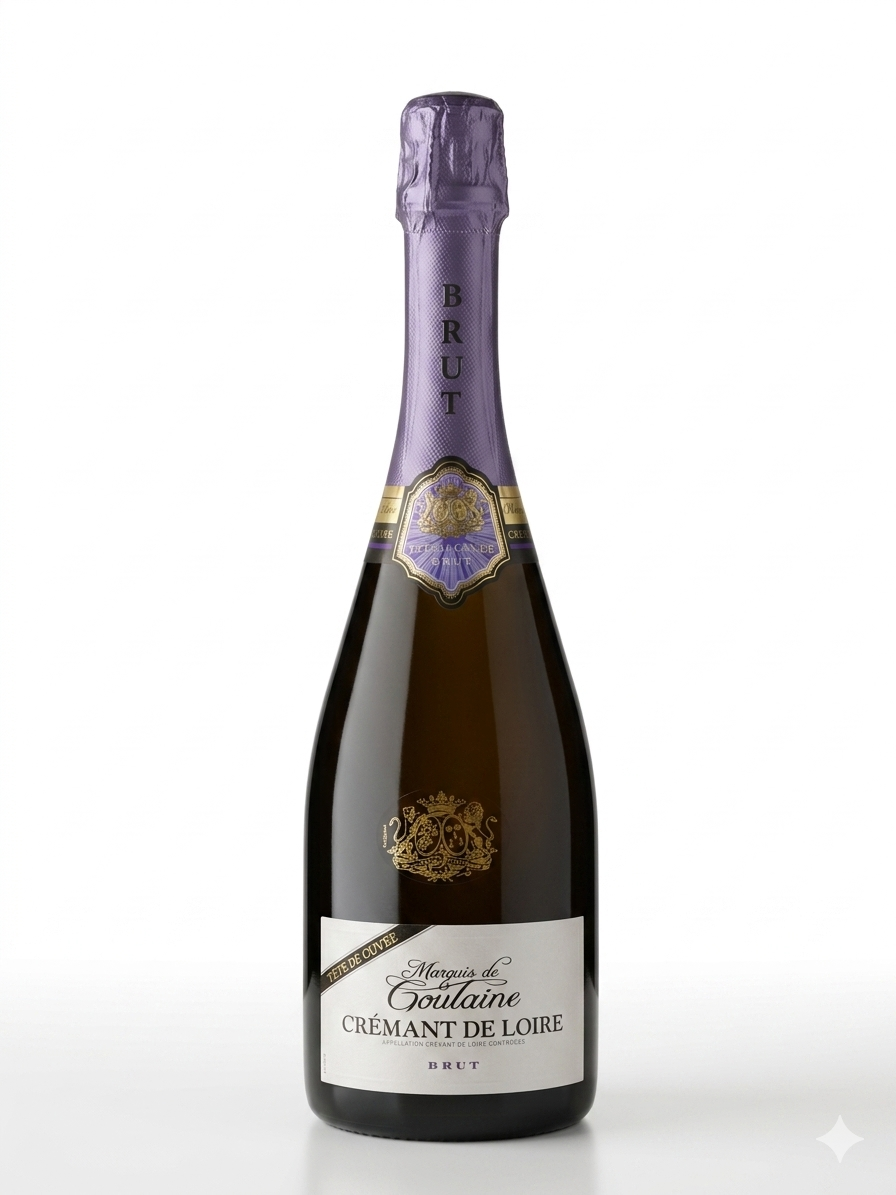 Marguis de goulaine cremant de Loire brut cl75