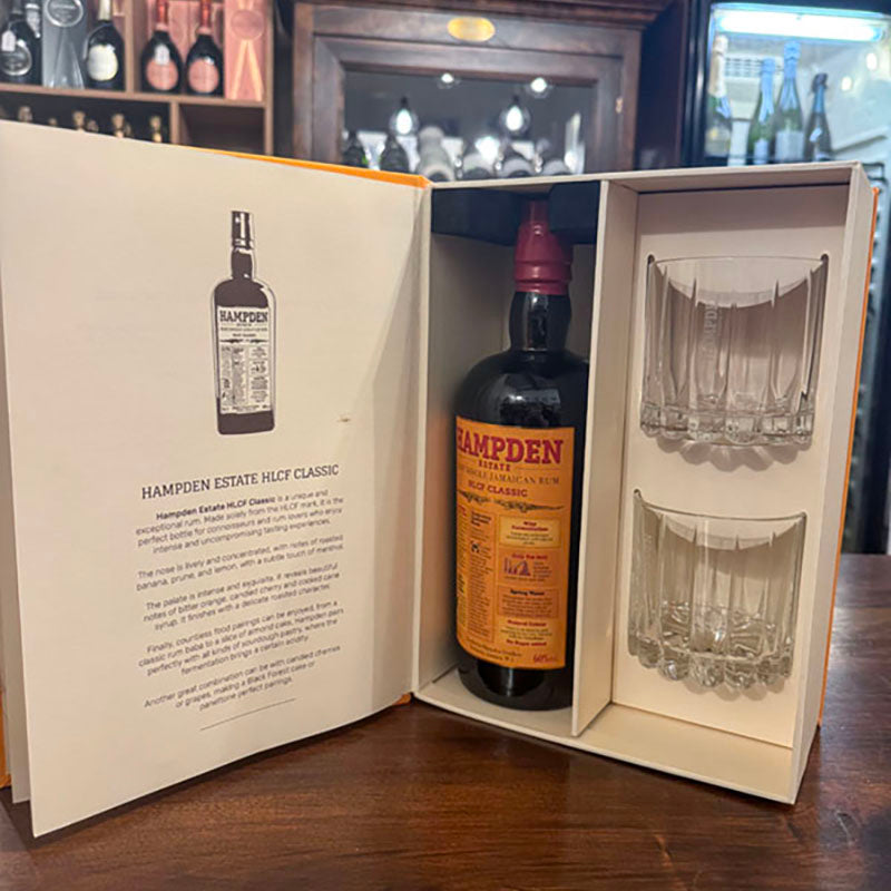 Hampden Estate – Confezione Regalo con Libro + 2 Bicchieri | Speciale Festa del Papà