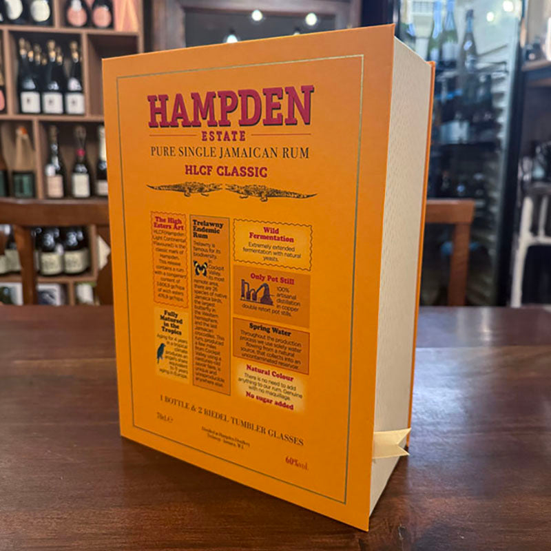 Hampden Estate – Confezione Regalo con Libro + 2 Bicchieri | Speciale Festa del Papà