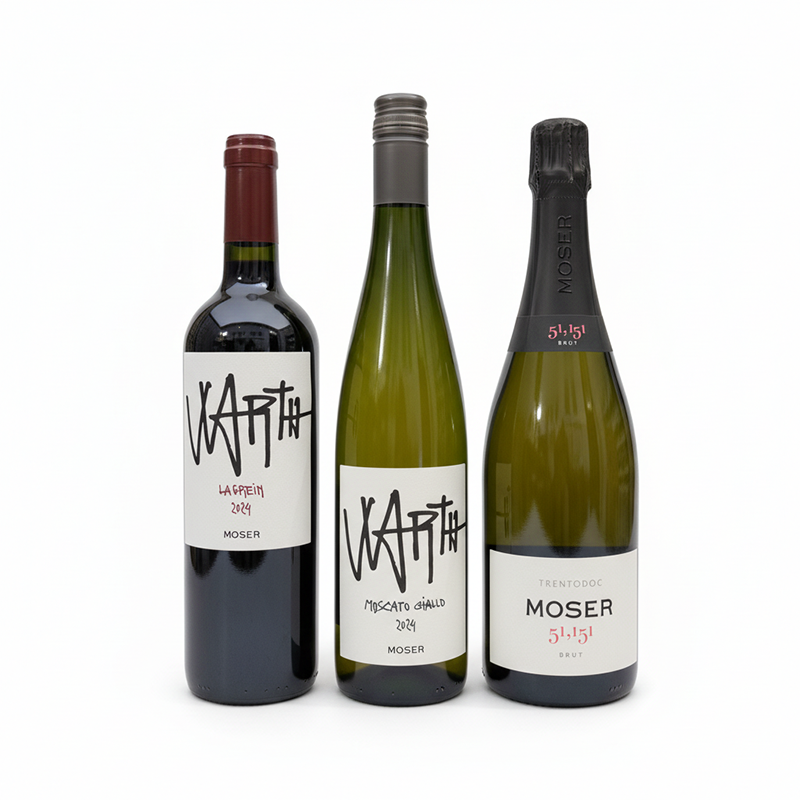 Tris Moser – Selezione Vini Trento DOC | Confezione Regalo