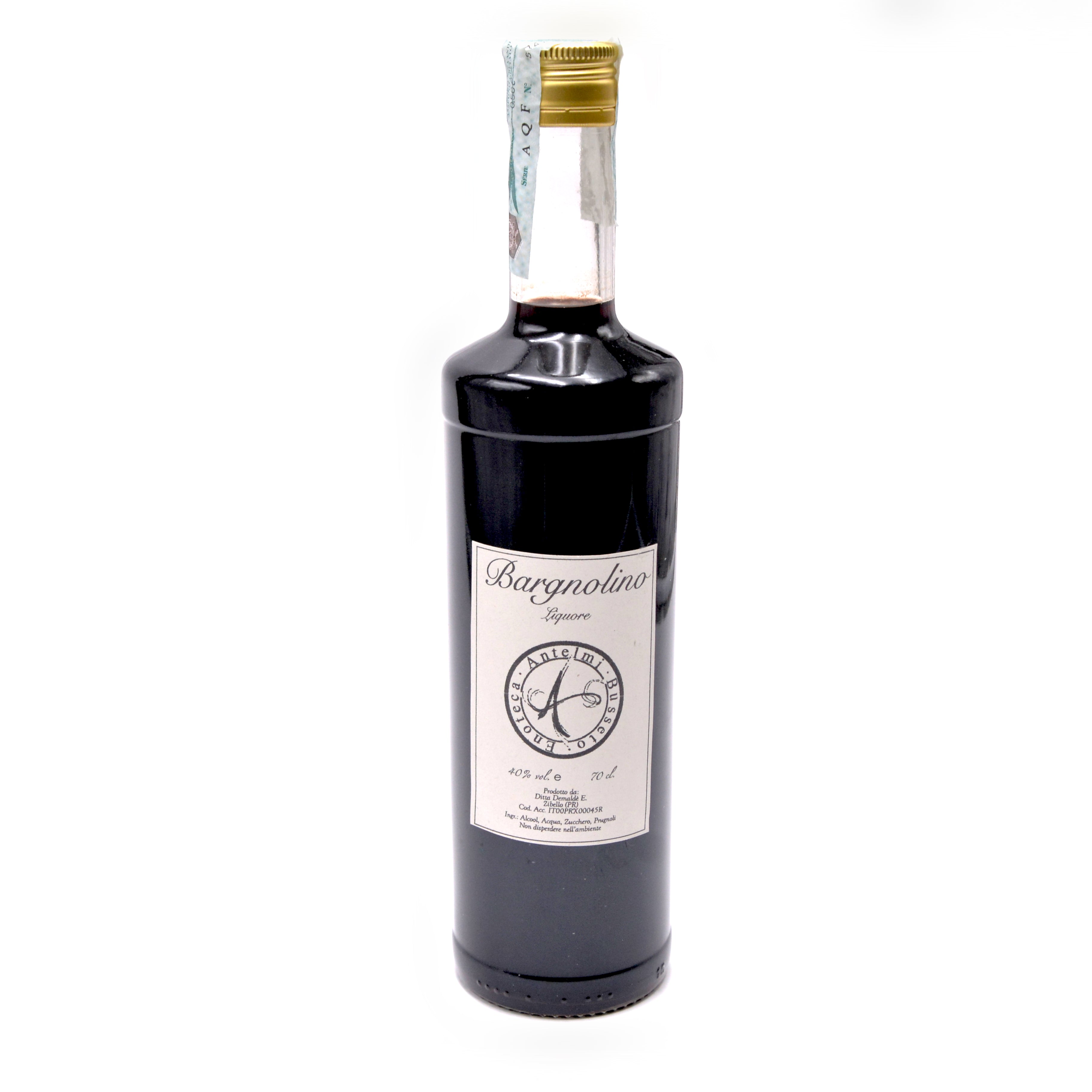 Liquore Bargnolino Enoteca Antelmi